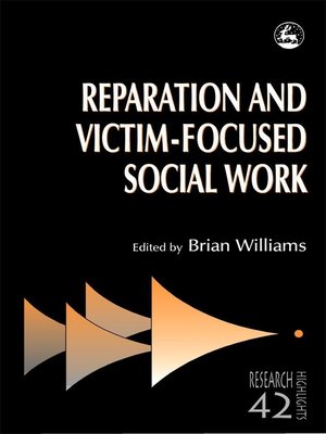 cover image of Reparation and Victim-focused Social Work